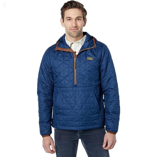 L.L.Bean Katahdin Insulated Pullover Regular Mariner Blue ID-sEZQM4Wv