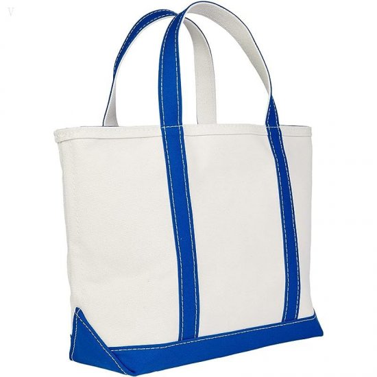 L.L.Bean Zip Top Boat and Tote Medium Regatta Blue ID-ggZTMQ1V