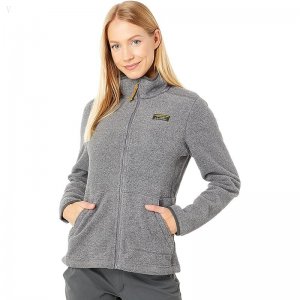 L.L.Bean Mountain Classic Fleece Jacket Charcoal Heather ID-pjEXMalF