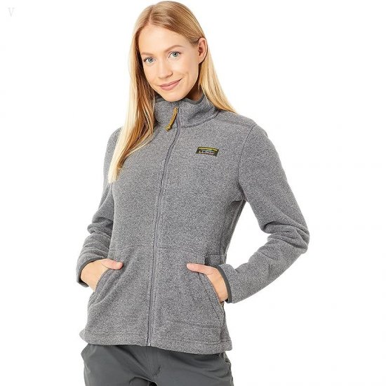 L.L.Bean Mountain Classic Fleece Jacket Charcoal Heather ID-pjEXMalF