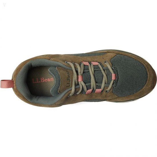 L.L.Bean Bean\'s Comfort Fitness Walker Suede Mesh Peat Moss/Dark Loden ID-7YFeyZWF