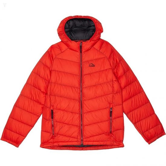 L.L.Bean Ultralight 650 Down Jacket (Big Kids) Vibrant Red ID-Ws39HSb3