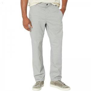 L.L.Bean Performance Chino Classic Fit Pants Gray Pebble ID-bdAegmSI