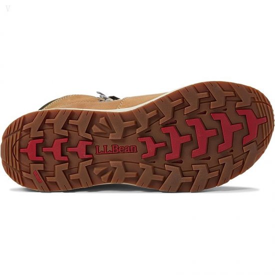 L.L.Bean Alpine Hiking Sneaker Water Resistant Saddle ID-hD5pRDlE