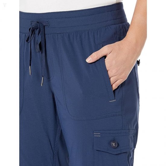 L.L.Bean Petite Vista Camp Pants Nautical Navy ID-hXtZQaCc