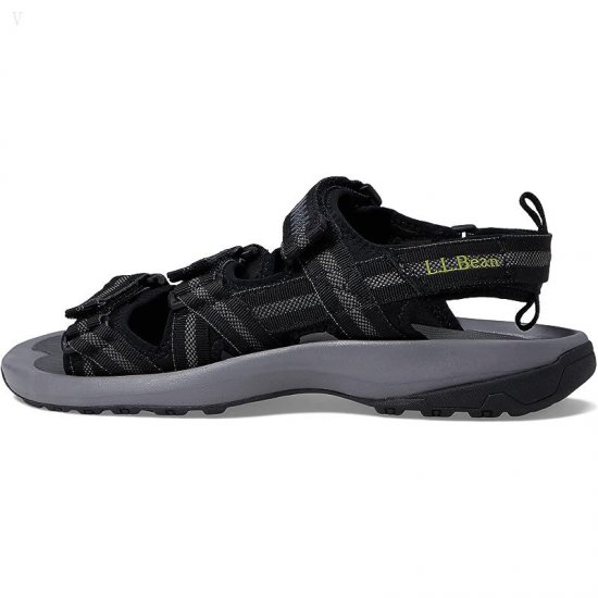 L.L.Bean Monhegan Sandal Black ID-VkgXEFIc
