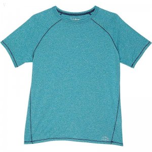L.L.Bean Trail Tee Short Sleeve (Big Kids) True Teal ID-IEHgrFmd