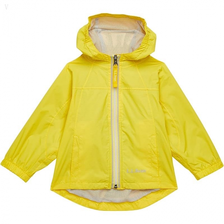 L.L.Bean Discovery Rain Jacket (Infant) Bright Yellow ID-H4hvr8tR - Click Image to Close