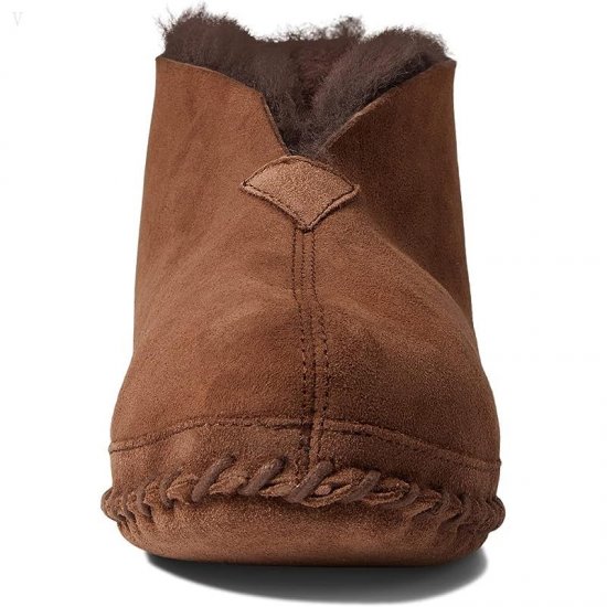 L.L.Bean Wicked Good Slipper Chocolate Brown ID-3imYr2Aj