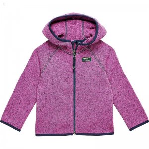 L.L.Bean Bean's Sweater Fleece Full Zip (Toddler) Dark Mulberry ID-fnjJMcJy