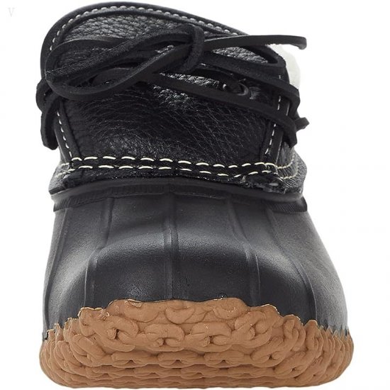 L.L.Bean Rubber Moc Sherpa Lined Primaloft Black/Black/Toasted Coconut ID-8vg7GpEU