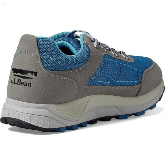 L.L.Bean Mountain Classic Hiker Low Gray Pebble/Marine Blue ID-ndhpan0U
