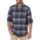 L.L.Bean Signature Chamois Print Navy Plaid ID-mkD2XHT6