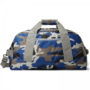 L.L.Bean Adventure Duffel Medium Ocean Blue Camo ID-h5r2vSGU