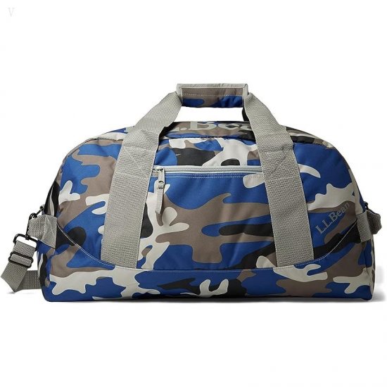 L.L.Bean Adventure Duffel Medium Ocean Blue Camo ID-h5r2vSGU