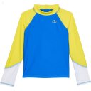 L.L.Bean Sun-and-Surf Swim Shirt (Little Kids) Capri Blue Color-Block ID-WDTZ0NsD