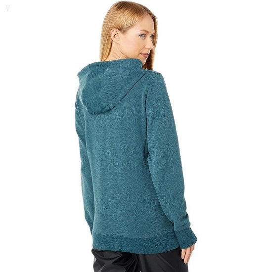L.L.Bean Bean\'s Cozy Camp Hoodie Graphic Spruce Heather Colorbars ID-lqwgdWax
