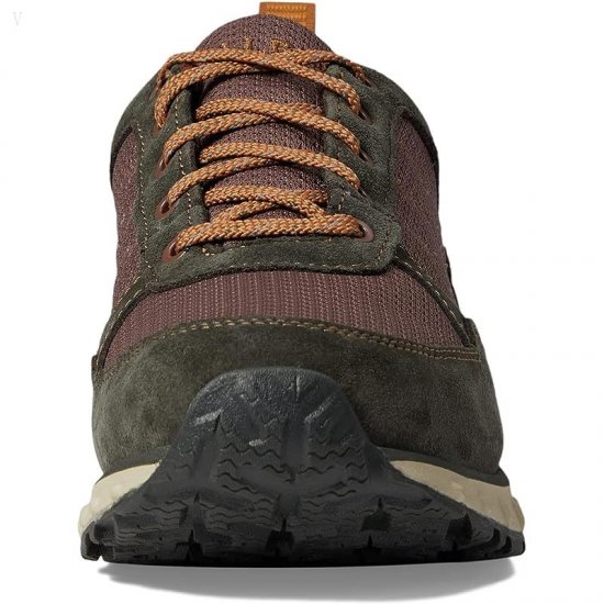 L.L.Bean Snow Sneaker 5 Low Water Resistant Insulated Lace-Up Loden/Dark Earth ID-644qPitO