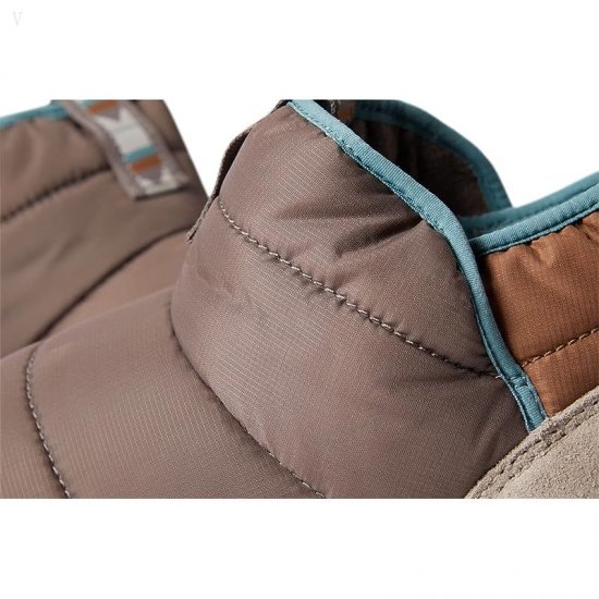 L.L.Bean Mountain Classic Quilted Bootie Gray Birch/Taupe Brown ID-ejZH4t4N