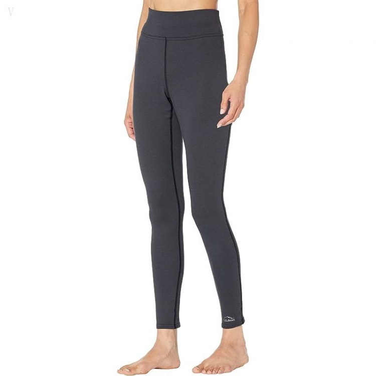 L.L.Bean Midweight Base Layer Pants Black ID-4X2zKkRs - Click Image to Close