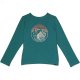L.L.Bean Everyday Sun Smart Long Sleeve Tee (Little Kids) Warm Teal National Parks ID-ocaPBTPr