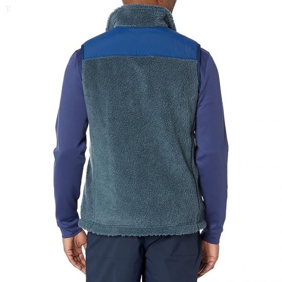 L.L.Bean Bean\'s Sherpa Vest Regular Storm Blue ID-hhsN8WGs