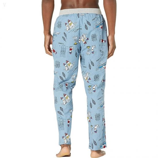 L.L.Bean Camp Pajamas Set Regular Light Gray Heather ID-49827k1Q