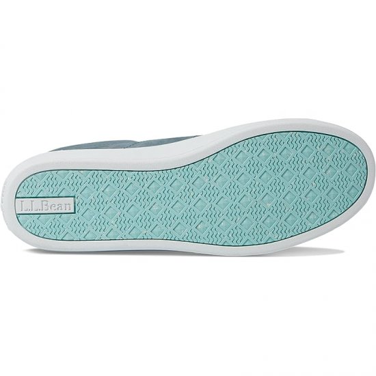 L.L.Bean Eco Bay Leather Oxford Slate/Cool Sea Blue ID-i0NFkh5c