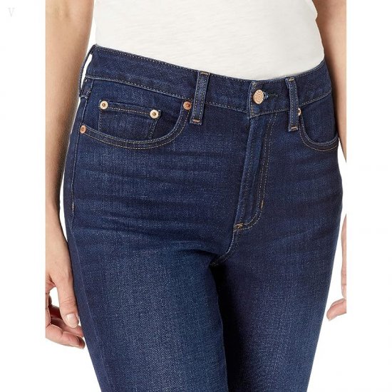 L.L.Bean BeanFlex High-Waist Ankle Jeans in Rinsed Rinsed ID-hzD5yrEv