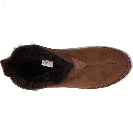 L.L.Bean Wicked Good Slipper Chocolate Brown ID-3imYr2Aj