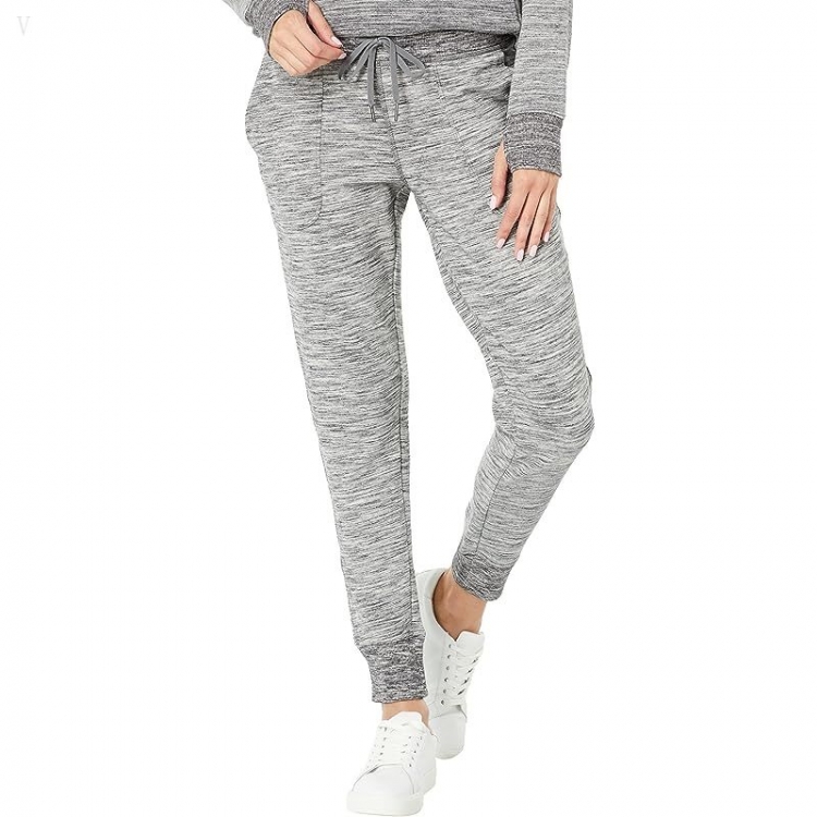 L.L.Bean Bean's Cozy Joggers Marled Light Gray Marl ID-cX1jMm3v - Click Image to Close