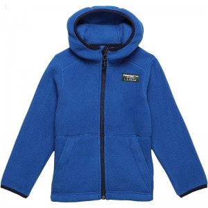 L.L.Bean Mountain Classic Fleece Hooded (Little Kids) Deep Sapphire ID-PexeH8mO