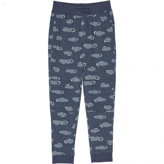L.L.Bean Athleisure Joggers Print (Big Kids) Vintage Indigo Clouds ID-WxDGbwNC