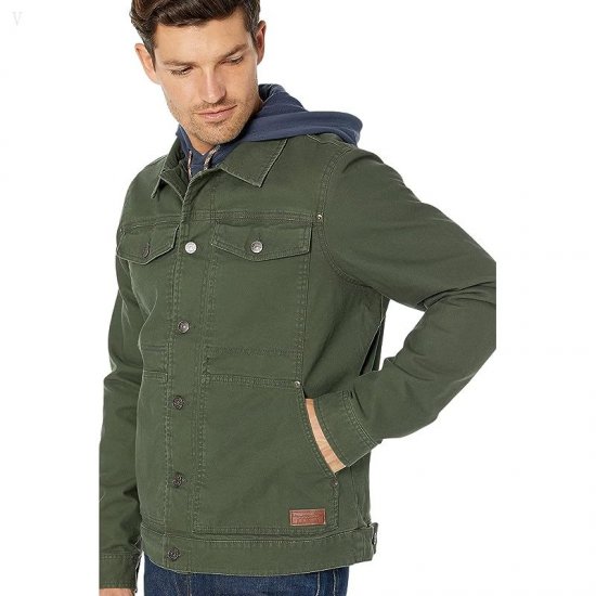 L.L.Bean BeanFlex Utility Trucker Jacket Regular Deep Loden ID-zOm5L3s9