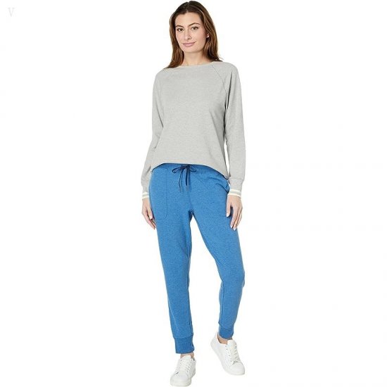 L.L.Bean 24/7 Sweats Crew Light Gray Heather ID-57cqLROc