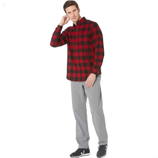 L.L.Bean Scotch Plaid Flannel Traditional Fit Shirt Rob Roy Tartan ID-XMLNSTUV