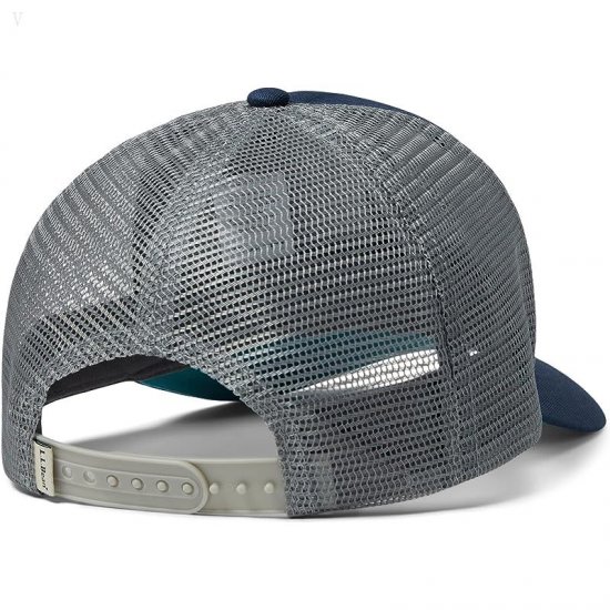 L.L.Bean Trucker Hat Motif Navy/Graphite ID-AFXIqpx8