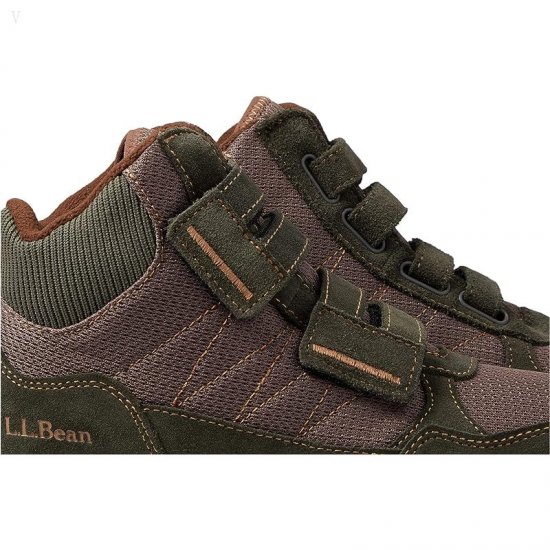 L.L.Bean Snow Sneaker 5 Boot Mid Water Resistant Insulated Hook-and-Loop Loden/Dark Earth ID-7dnLjTrt