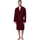 L.L.Bean Scotch Plaid Flannel Robe Regular Rob Roy Tartan ID-39wCEdWW