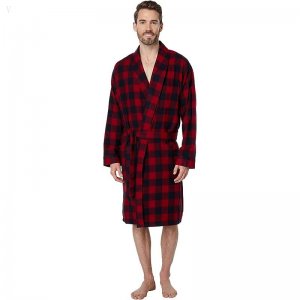 L.L.Bean Scotch Plaid Flannel Robe Regular Rob Roy Tartan ID-39wCEdWW