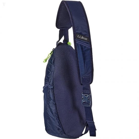 L.L.Bean Stowaway Sling Pack Bright Navy ID-J5lAmU2L