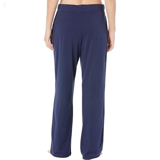 L.L.Bean Super Soft Shrink-Free Button Front Pajama Set Bright Navy ID-bjH3sB07