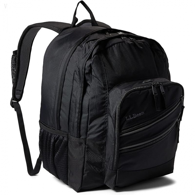 L.L.Bean Super Deluxe Bookpack (Little Kids/Big Kids) Black ID-lLW2tZ1G - Click Image to Close