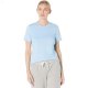 L.L.Bean Pima Crew Neck Short Sleeve Lake ID-XdmS32AA