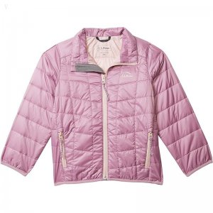 L.L.Bean PrimaLoft Packaway Jacket (Little Kids) Mauve Berry ID-dI6KDhKq