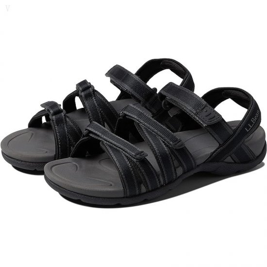 L.L.Bean Boothbay Sandal Webbing Black ID-lmWhpIuy