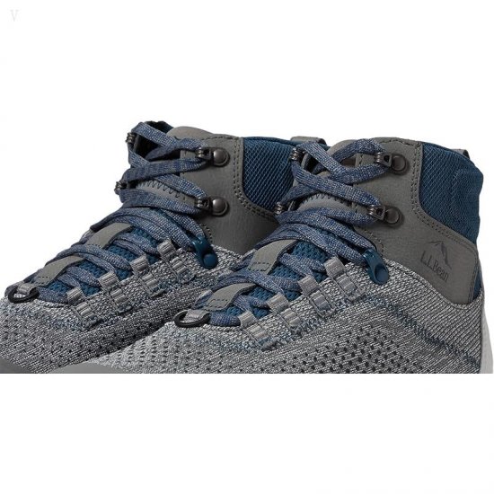 L.L.Bean Elevation Trail Boot Water Resistant Pewter/Graphite/Deep Admiral Blue ID-JI4UX9ve