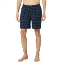 L.L.Bean Comfort Stretch Woven Sleep Shorts Classic Navy Night Mountain ID-0blK73eo