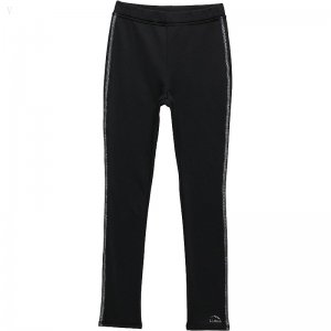 L.L.Bean Mountain Fleece Leggings II (Big Kids) Black ID-7BDc3ipq