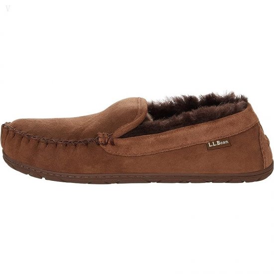 L.L.Bean Wicked Good Slipper Venetian Chocolate Brown ID-hSUeUdPM